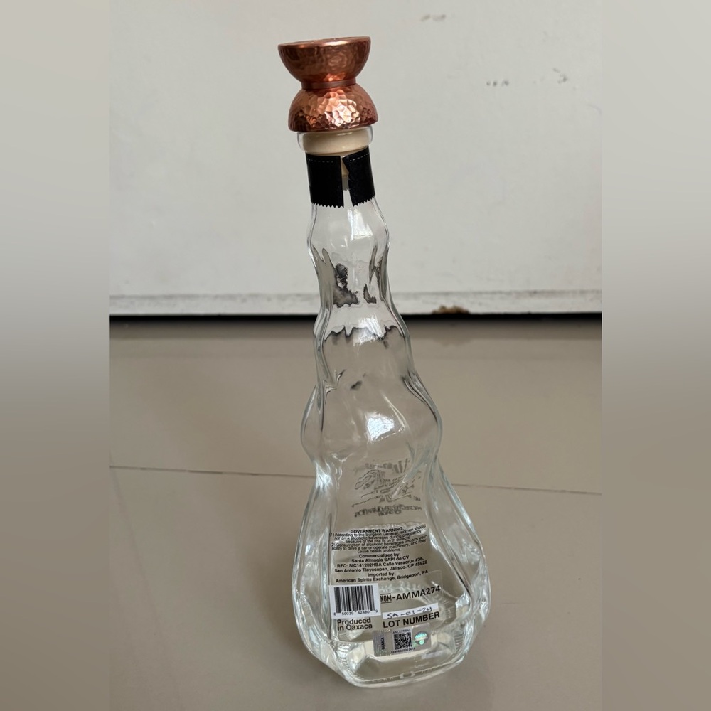 Santa Almagia Mezcal 750 ml empty bottle & original box - Picture 9 of 9